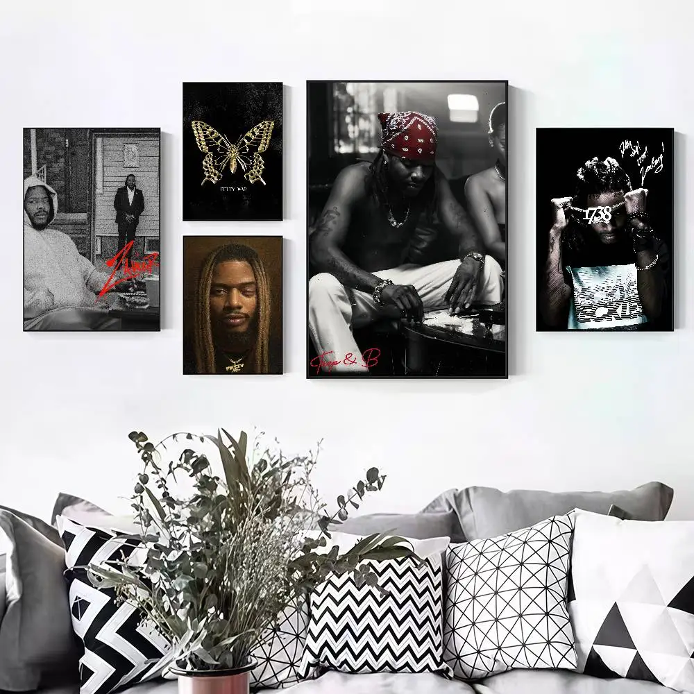 F-Fetty Wap Zavier Peelable Self-adhesive Poster Stickers Are Suitable For Frameless Wall Decoration In A Room
F-Fetty Wap Zavier Peelable Self-adhesive Poster Stickers Are Suitable For Frameless Wall Decoration In A Room