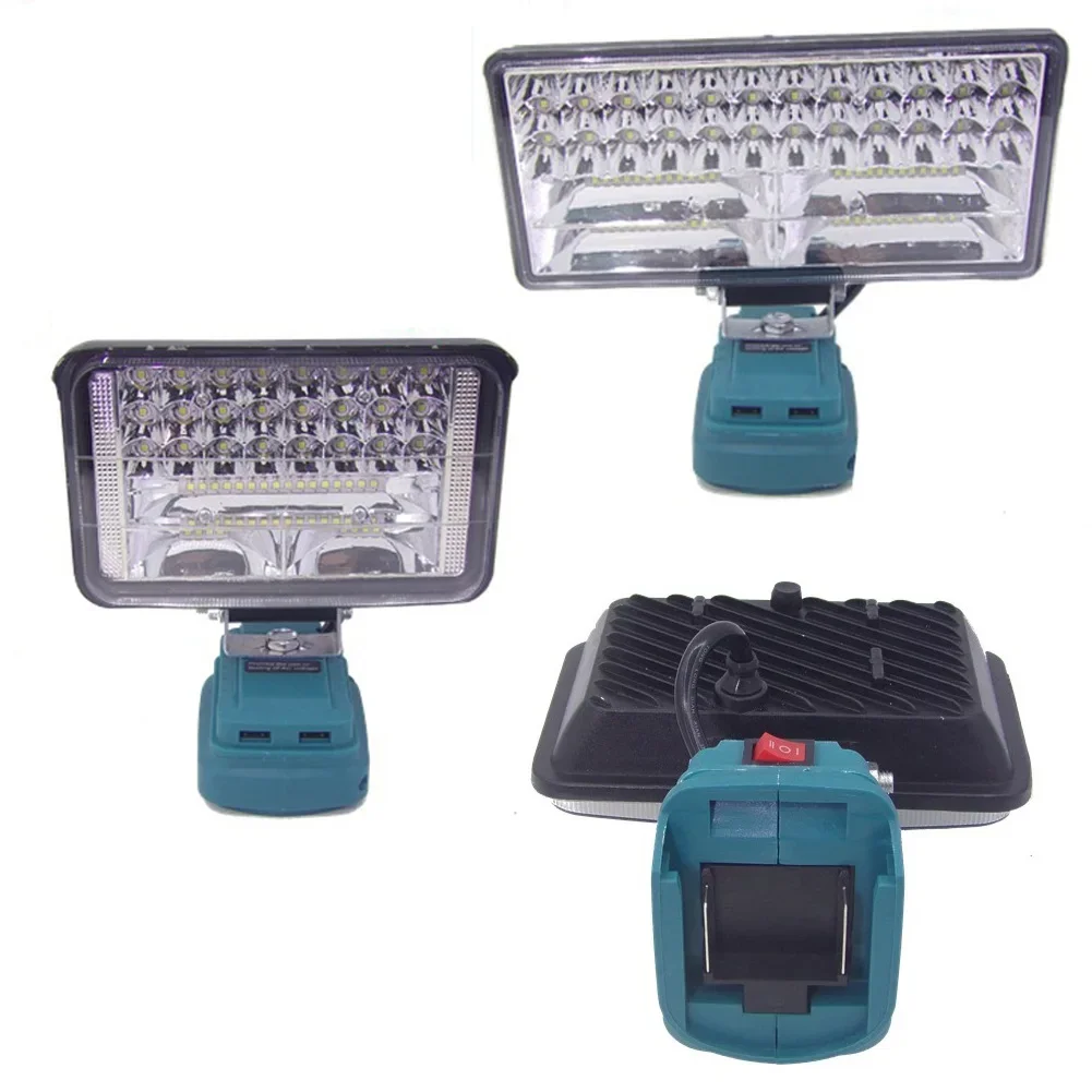 High Lumen Cordless LED Work Light for 18V Batteries Portable Flashlight Suitable for Outdoor and Job Site Use
High Lumen Cordless LED Work Light for 18V Batteries Portable Flashlight Suitable for Outdoor and Job Site Use
