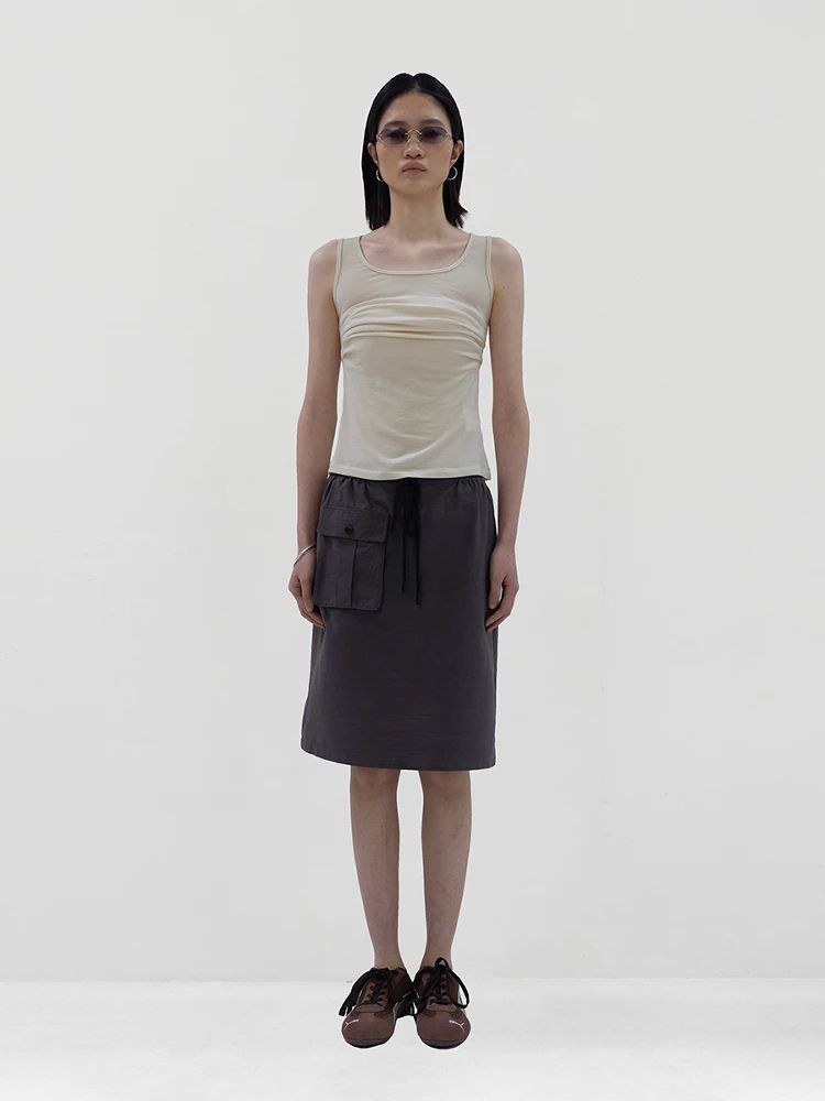 Cool Paper Texture Elastic Waist Midi Skirt ape Purple ey Street Sle Women's Faion Ci Commute Casual A-Line Skirt
Cool Paper Texture Elastic Waist Midi Skirt ape Purple ey Street Sle Women's Faion Ci Commute Casual A-Line Skirt