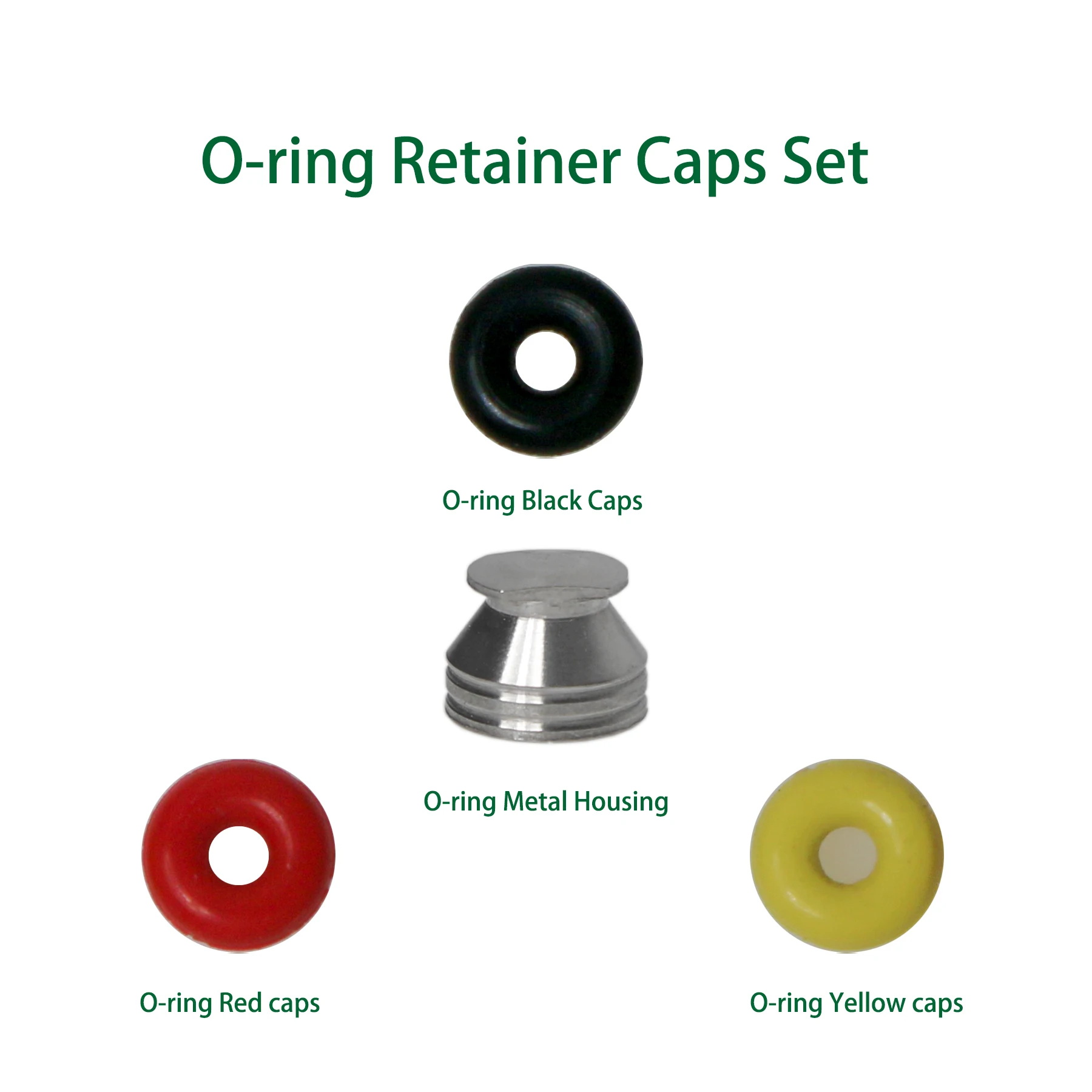 4PCS Overdenture O-Ring Retainer Cap Metal Housing KIT
4PCS Overdenture O-Ring Retainer Cap Metal Housing KIT