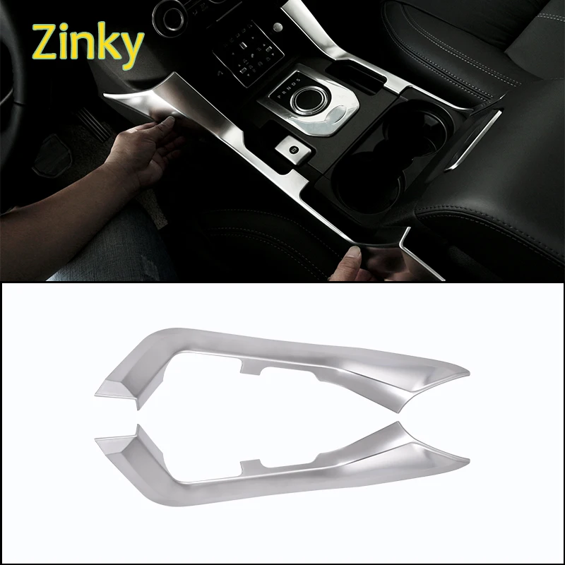 x2 ABS plastic Chrome Car Center Control Gear Side Trim Panel Trim Cover Suitable for Land Rover Discovery 4 LR4 2010-2016
x2 ABS plastic Chrome Car Center Control Gear Side Trim Panel Trim Cover Suitable for Land Rover Discovery 4 LR4 2010-2016