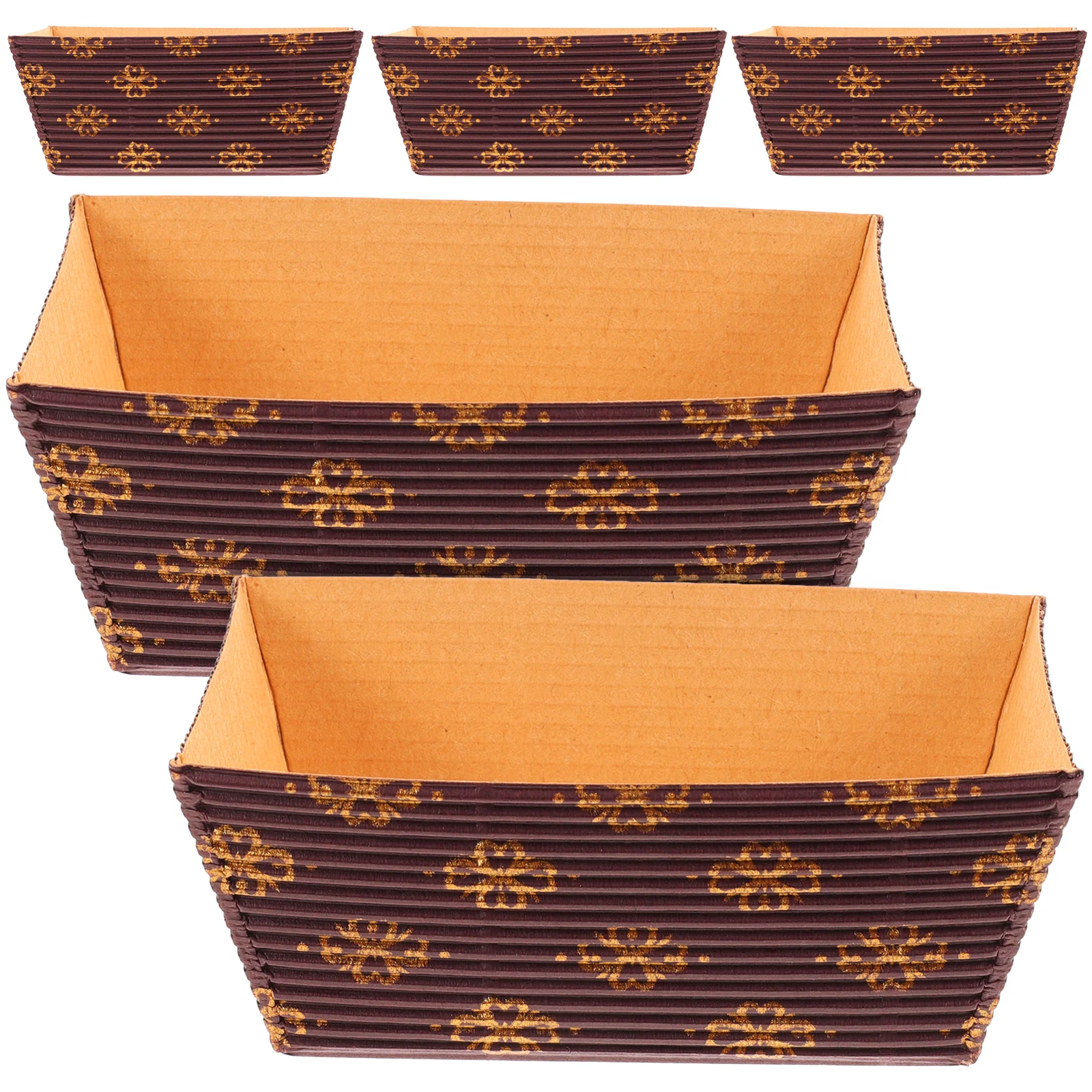 25pcs Paper Mold Set Baking Cups Corrugated Cake Pans Disposable Bread Loaf Tin Small Liners Wrapping Rectangle Trays
25pcs Paper Mold Set Baking Cups Corrugated Cake Pans Disposable Bread Loaf Tin Small Liners Wrapping Rectangle Trays