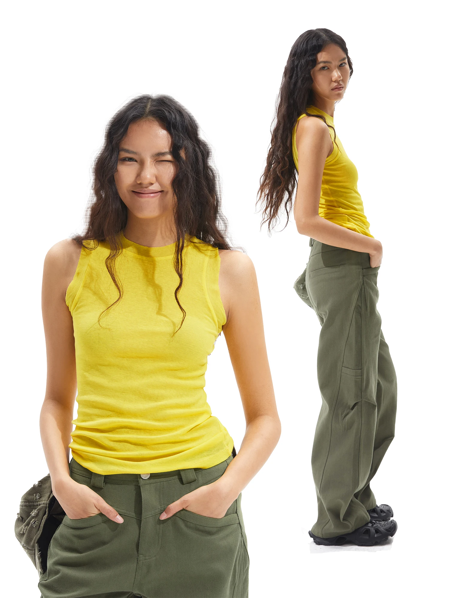 Ultra-Thin Pure Cotton Strong Twist Base Tank Top Women's Original Design Slim Fit Vest Breathable Underwear Spring Season
Ultra-Thin Pure Cotton Strong Twist Base Tank Top Women's Original Design Slim Fit Vest Breathable Underwear Spring Season