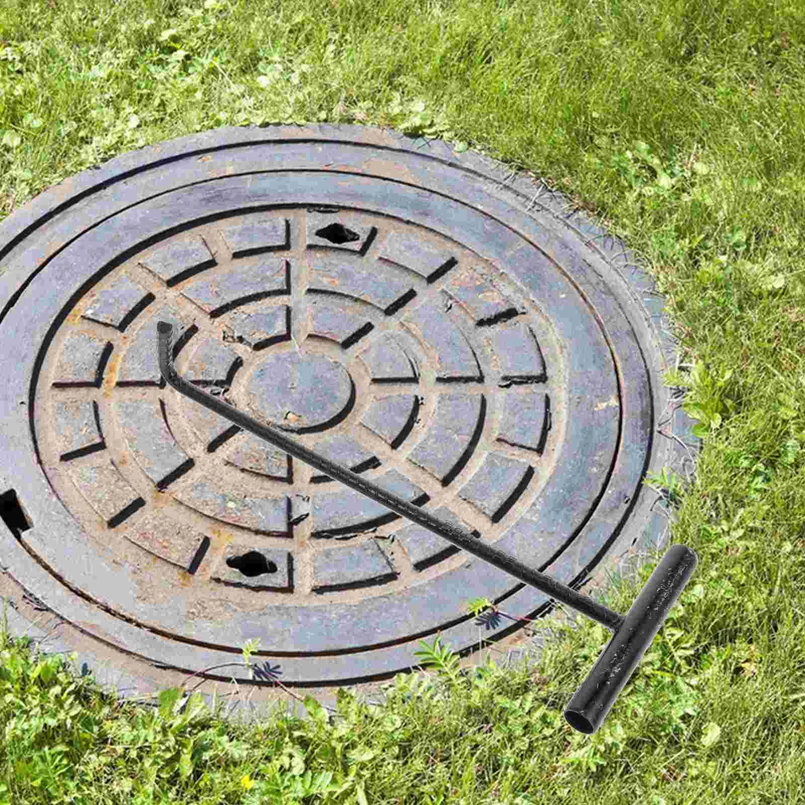 Stainless Steel Manhole Cover Hook Heavy Duty Lifting Tool for Sewer Well Lid Opening Fine Polished Safe Practical
Stainless Steel Manhole Cover Hook Heavy Duty Lifting Tool for Sewer Well Lid Opening Fine Polished Safe Practical