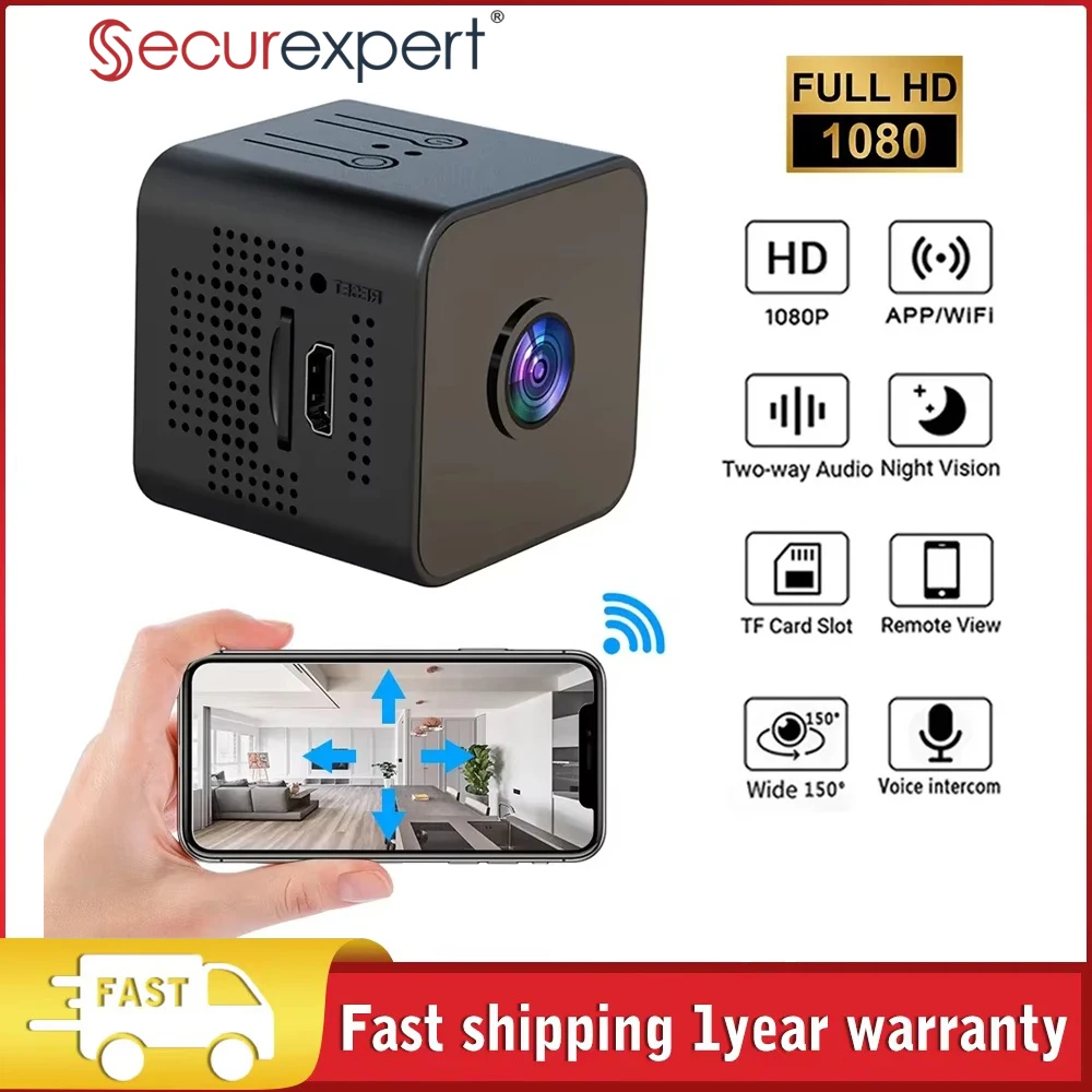 2025 New 1080P HD Mini Wifi Camera Night Vision Motion Detective IP Cameras Vision Remote Monitor Portable Wireless Camcorders
2025 New 1080P HD Mini Wifi Camera Night Vision Motion Detective IP Cameras Vision Remote Monitor Portable Wireless Camcorders