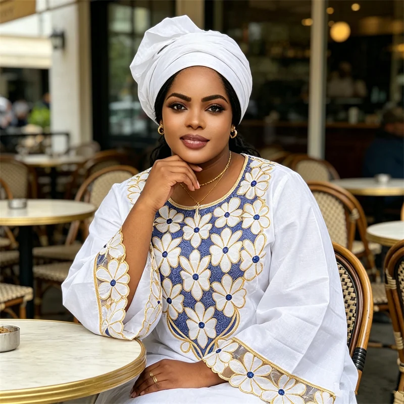 Elegant Embroidery African Dresses for Women Hijab Dress Plus Size Abaya Dubai Kaftan Boubou Robe Ankara Dashiki Morocco Caftan
Elegant Embroidery African Dresses for Women Hijab Dress Plus Size Abaya Dubai Kaftan Boubou Robe Ankara Dashiki Morocco Caftan