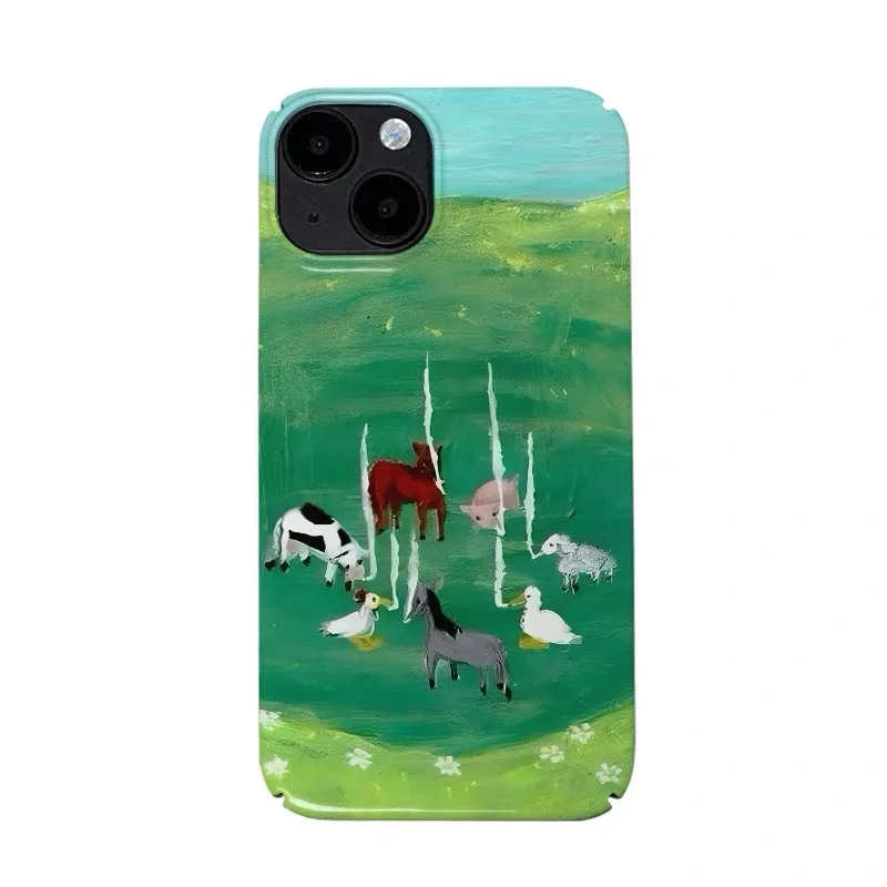 Collection of Green Grassland Animals Case for IPHONE 17 16 ProMax 15 14 Plus 13 12 MINI 11 PRO 16Plus XR XS Acrylic Phone Cover
Collection of Green Grassland Animals Case for IPHONE 17 16 ProMax 15 14 Plus 13 12 MINI 11 PRO 16Plus XR XS Acrylic Phone Cover