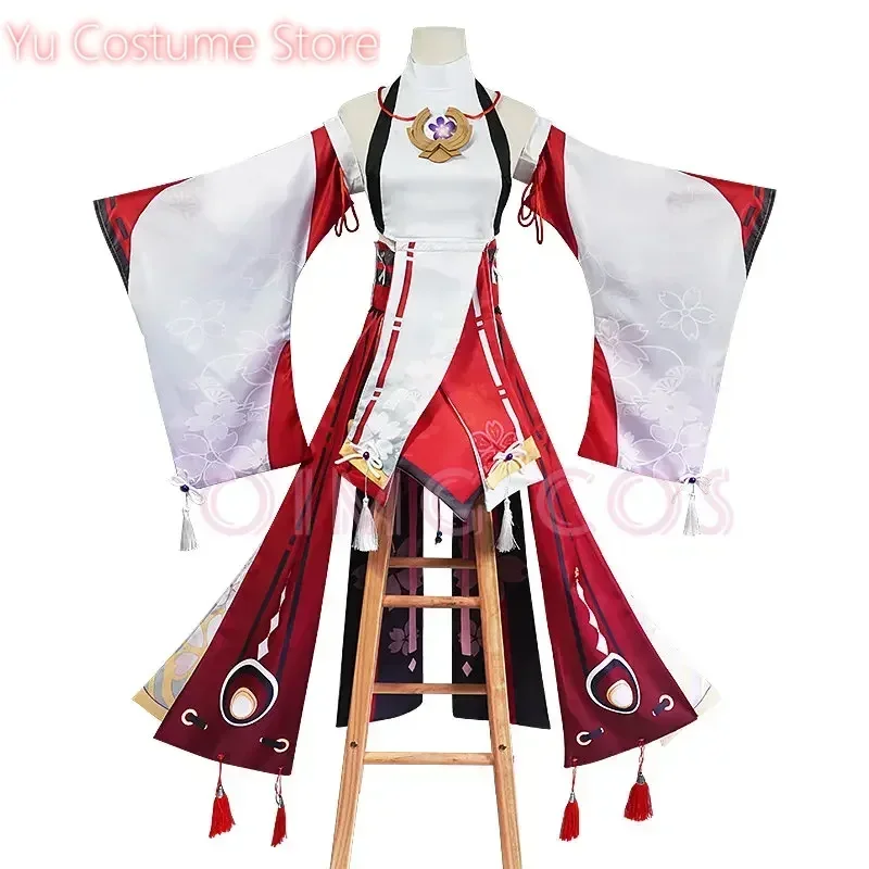 Yu CostumeGenshin Impact Yae Miko Cosplay Costume Uniform Jacquard Fabric Anime Chinese Style Halloween Costumes for Women Game
Yu CostumeGenshin Impact Yae Miko Cosplay Costume Uniform Jacquard Fabric Anime Chinese Style Halloween Costumes for Women Game