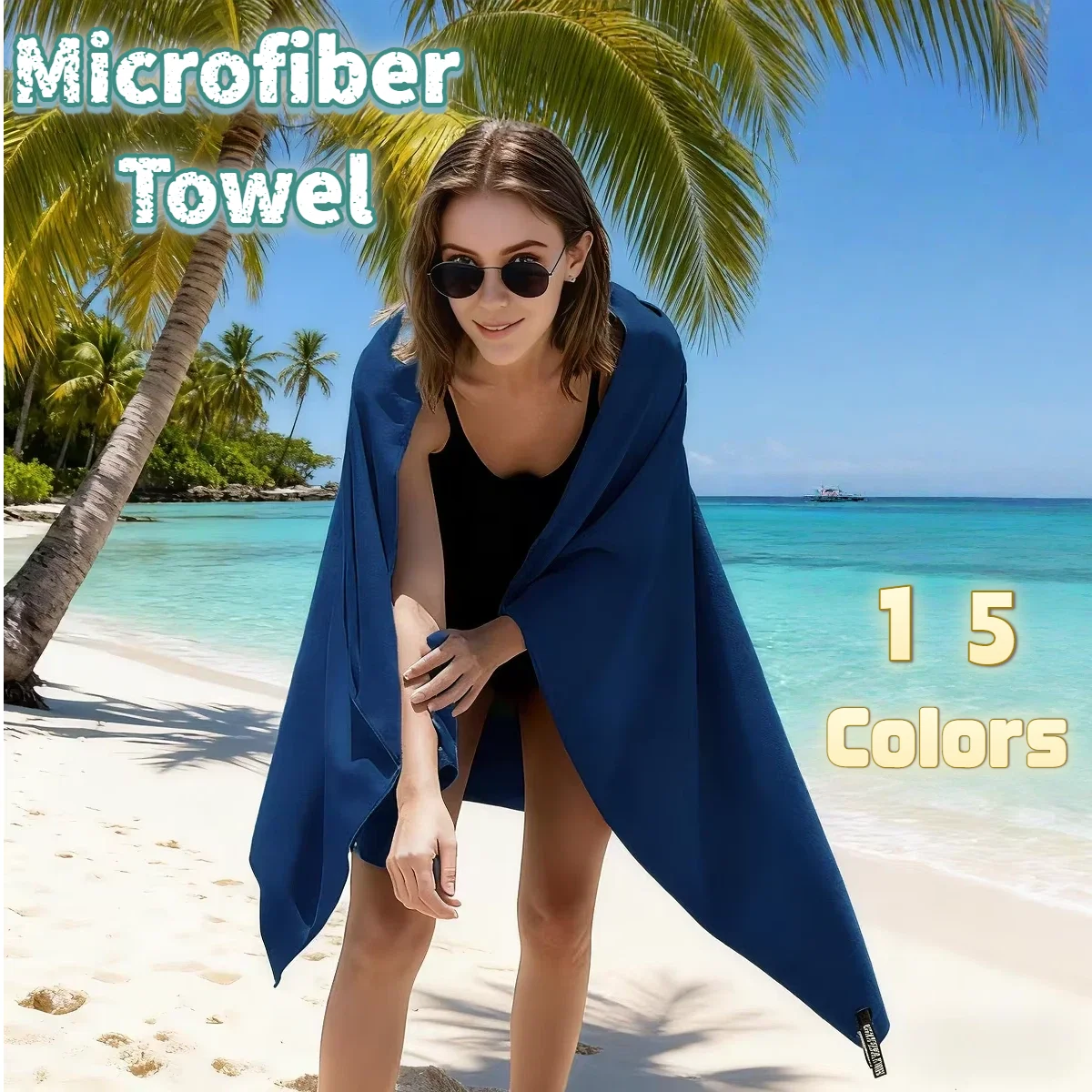 1 шт., 80x180 см, очень большое пляжное полотенце из микрофибры, высокопоглощающее, быстросохнущее, портативное, для плавания, загара, кемпинга, пешего туризма, йоги, тренажерного зала
1 шт., 80x180 см, очень большое пляжное полотенце из микрофибры, высокопоглощающее, быстросохнущее, портативное, для плавания, загара, кемпинга, пешего туризма, йоги, тренажерного зала