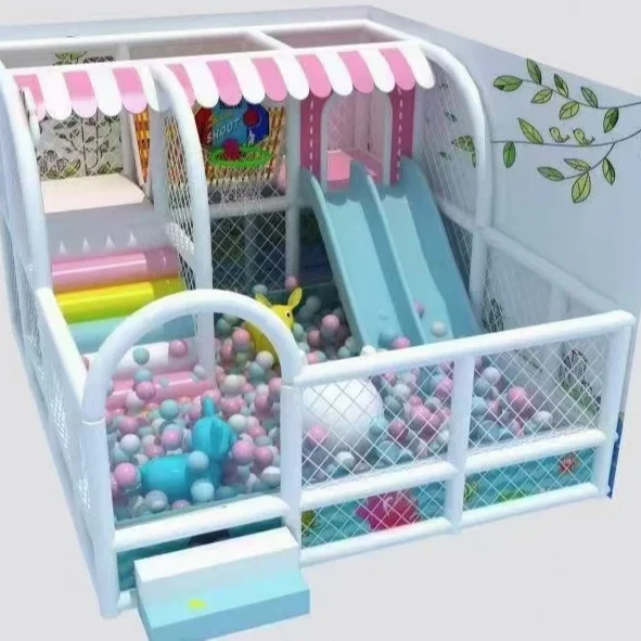 Hot Selling Mini Naughty Castle Outdoor Amusement Equipment Children's Playground Soft Pack Set Play Area
Hot Selling Mini Naughty Castle Outdoor Amusement Equipment Children's Playground Soft Pack Set Play Area