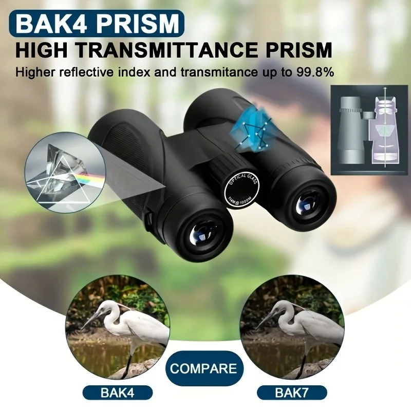 10x42 High Definition Binoculars Clear Vision, Black ABS Body,Green-Tinted Lenses,Perfect for Bird Watching, Adults High Powered
10x42 High Definition Binoculars Clear Vision, Black ABS Body,Green-Tinted Lenses,Perfect for Bird Watching, Adults High Powered