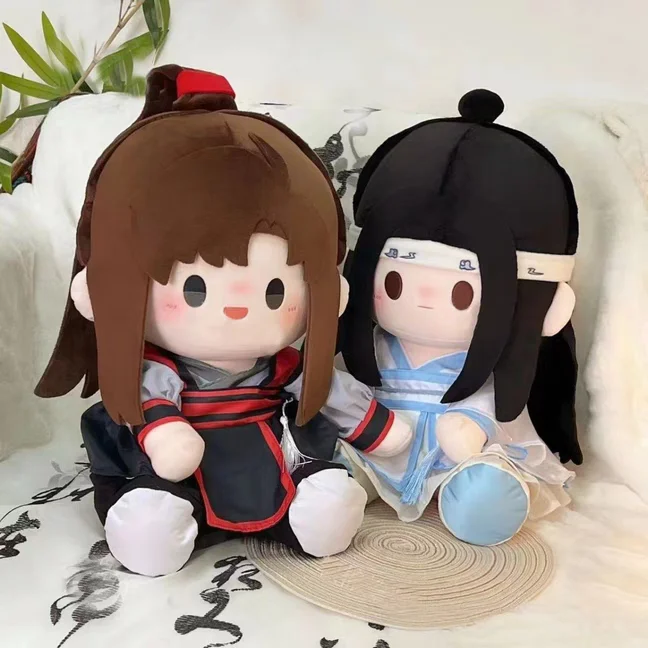 Anime Grandmaster of Demonic Cultivation WeiWuXian LanWangJi Cosplay Sitting Plush Cotton Doll Cartoon Maumet Dolls Toys Xams
Anime Grandmaster of Demonic Cultivation WeiWuXian LanWangJi Cosplay Sitting Plush Cotton Doll Cartoon Maumet Dolls Toys Xams