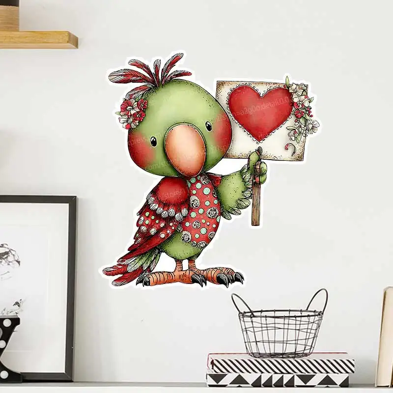 Animal Love Flower Self-Adhesive Wall Stickers for Bedroom Children's Room Decor Mural Background Home Decoration AA303
Animal Love Flower Self-Adhesive Wall Stickers for Bedroom Children's Room Decor Mural Background Home Decoration AA303