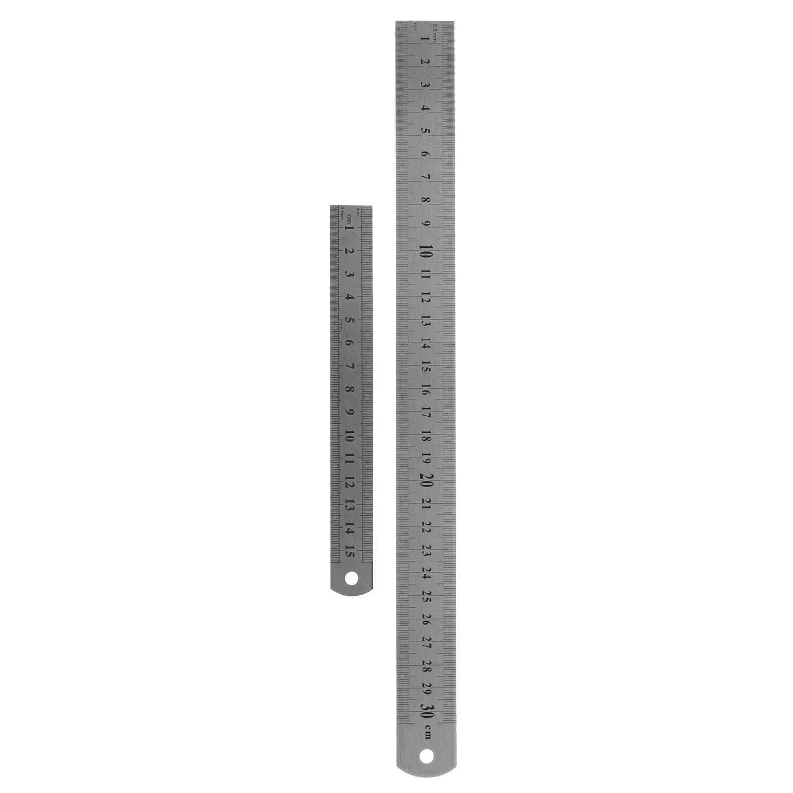 2Pcs Double Sided Metal Ruler Portable Straight Ruler for Professional Drawing Drafting Measuring Tool Measuring Tool 
2Pcs Double Sided Metal Ruler Portable Straight Ruler for Professional Drawing Drafting Measuring Tool Measuring Tool