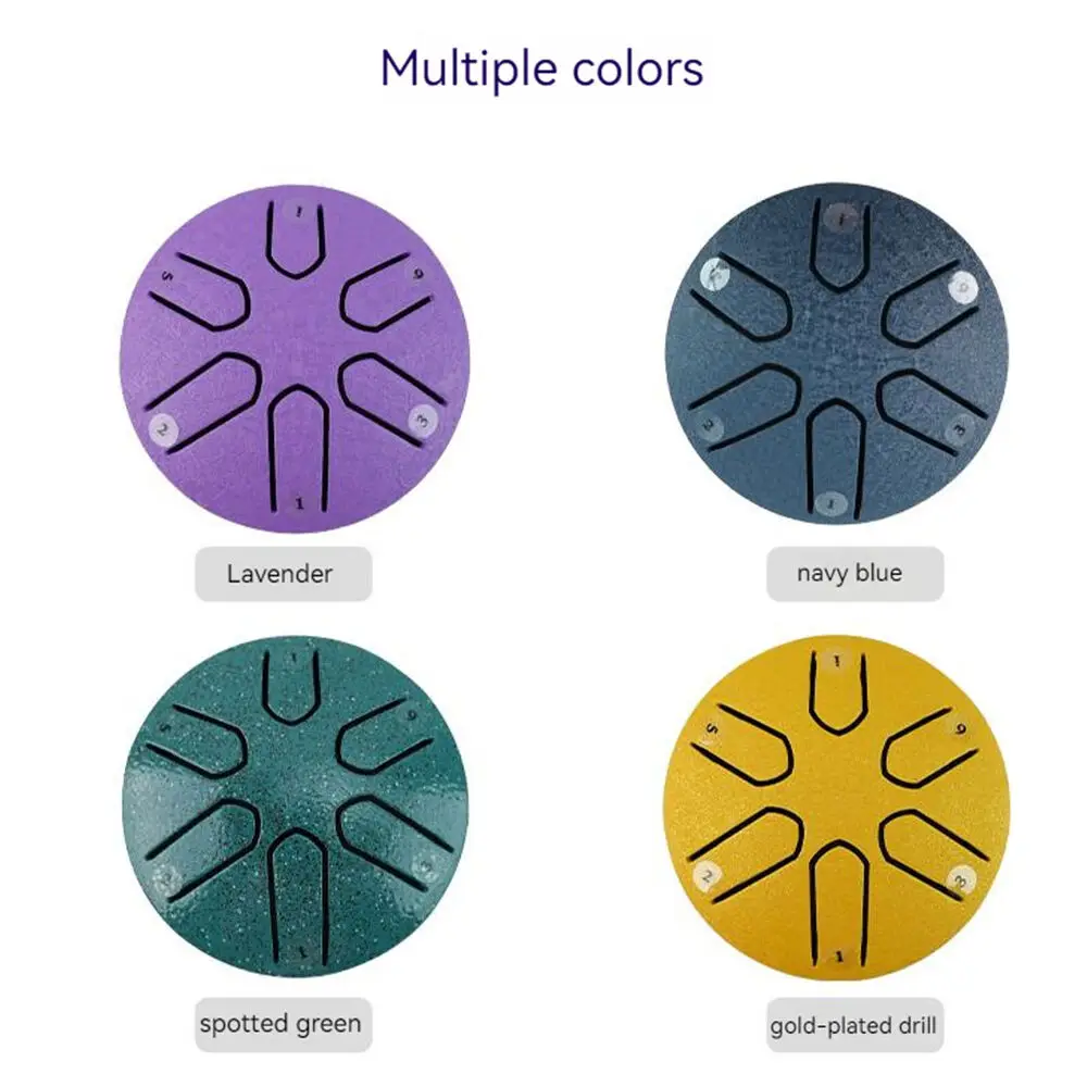 3-дюймовый портативный стальной барабан для языка — настройка заживления чакры 432 Гц для медитации/йоги, удобный для путешествий ручной палец
3-дюймовый портативный стальной барабан для языка — настройка заживления чакры 432 Гц для медитации/йоги, удобный для путешествий ручной палец