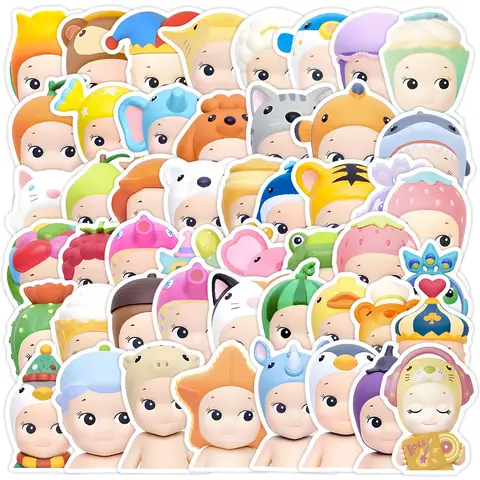 10/30/50/100PCS Sonny Angel Cartoon Graffiti Stickers Waterproof DIY Phone Case Guitar Notebook Cute Kids Doll Decals Decoration