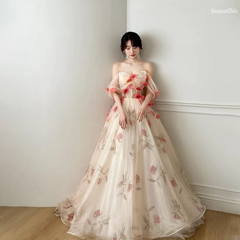 Wedding Gown Luxury 2025 Tulle 코리아 웨딩드레스 Formal A line Flower Sleeveless Party Dress Women Korea Bridal Gowns Customized
Wedding Gown Luxury 2025 Tulle 코리아 웨딩드레스 Formal A line Flower Sleeveless Party Dress Women Korea Bridal Gowns Customized