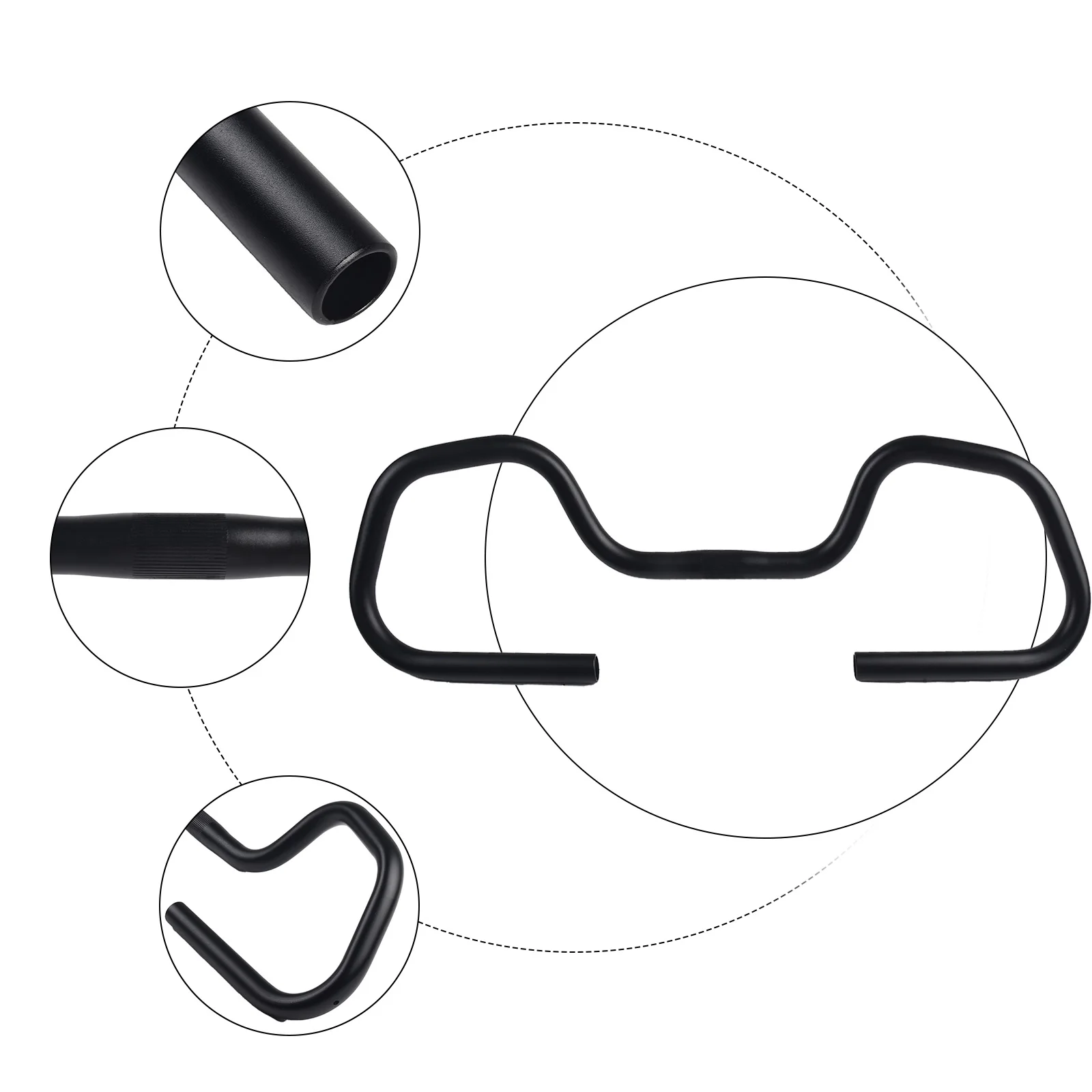 Brand New Butterfly Handlebar 460g 5 Degrees Bike Butterfly Handlebar 31.8mm 580mm For Touring Trekking Bike With 2PCS Grips
Brand New Butterfly Handlebar 460g 5 Degrees Bike Butterfly Handlebar 31.8mm 580mm For Touring Trekking Bike With 2PCS Grips