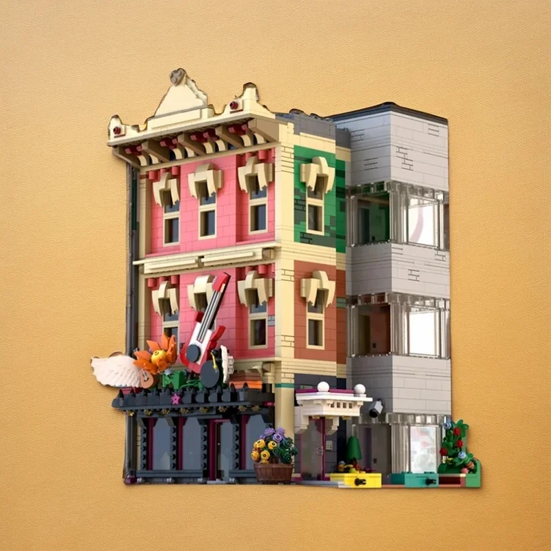 NEW 4711PCS MOC Street View Songstitcher Model Custom Building Blocks Architecture DIY Assembly Display Gift Collectible Set Set
NEW 4711PCS MOC Street View Songstitcher Model Custom Building Blocks Architecture DIY Assembly Display Gift Collectible Set Set