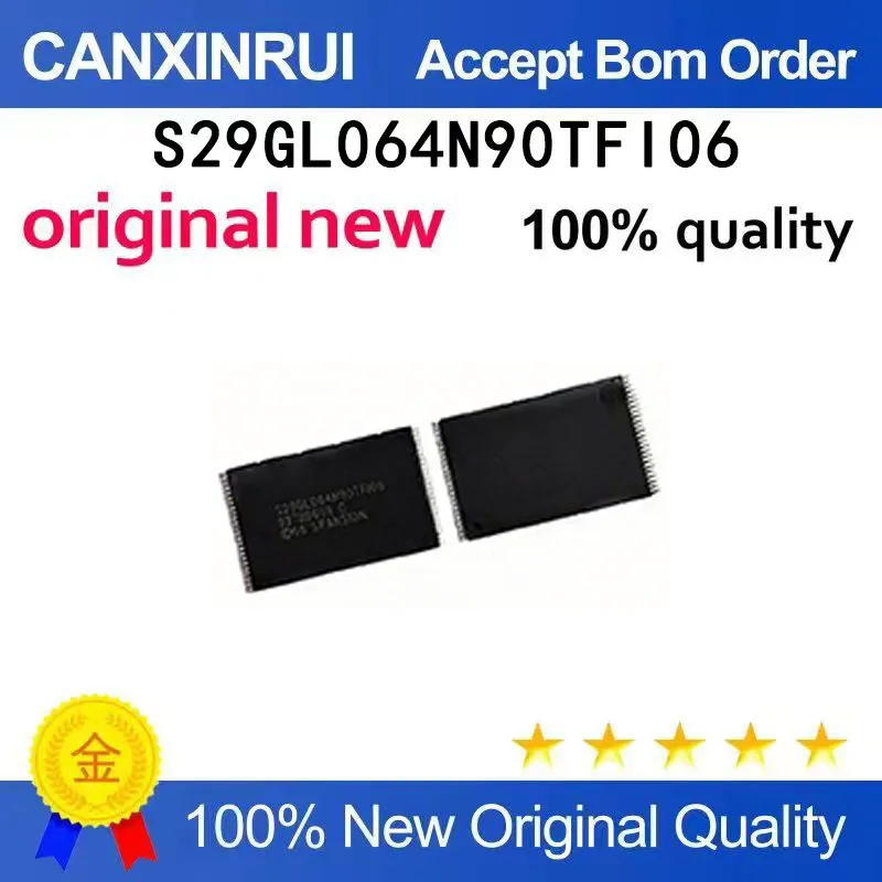 (5-100 pieces)Brand new original S29GL064N90TFI06 TSOP48 spot chip IC
(5-100 pieces)Brand new original S29GL064N90TFI06 TSOP48 spot chip IC