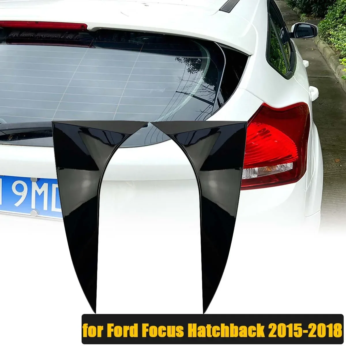 For Ford Focus Hatchback 2015-2018 Rear Window Canards Deflector Wing Side Splitters Spoiler Trim Sticker Car Accessories
For Ford Focus Hatchback 2015-2018 Rear Window Canards Deflector Wing Side Splitters Spoiler Trim Sticker Car Accessories