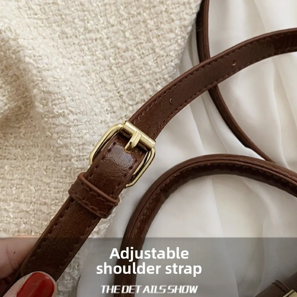 Casual Handbag Korean PU Crossbody Bag PU Leather Square Korean Underarm Bag Solid Color Versatile Women Shoulder Bag Travel
Casual Handbag Korean PU Crossbody Bag PU Leather Square Korean Underarm Bag Solid Color Versatile Women Shoulder Bag Travel