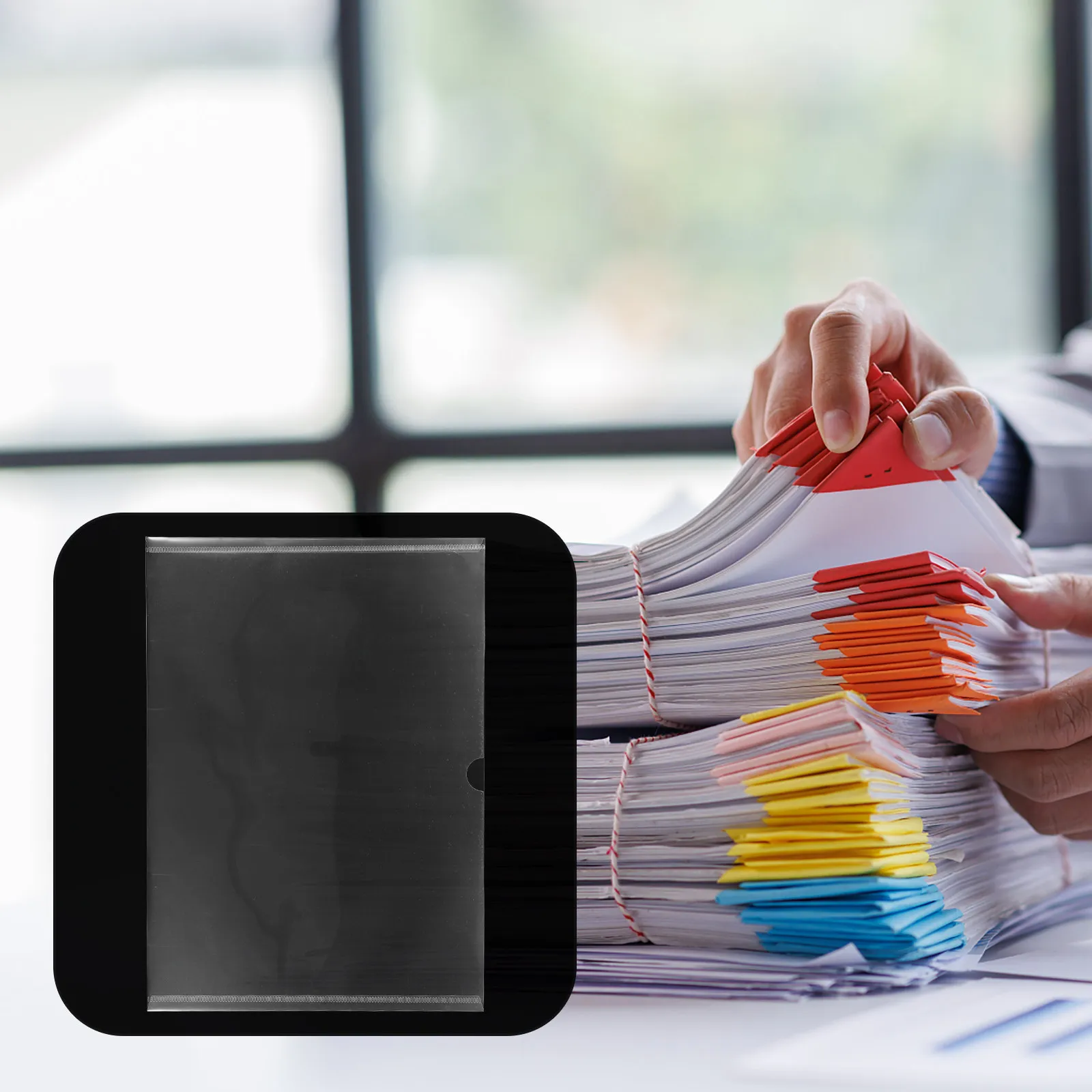 10Pcs Clear PP Document Protectors for Office Study A4 Paper Storage Sleeves Transparent File Folders Organizers for Students
10Pcs Clear PP Document Protectors for Office Study A4 Paper Storage Sleeves Transparent File Folders Organizers for Students