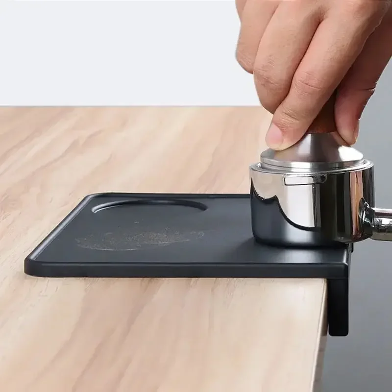 Anti-skid Coffee Tamper Mat Food Grade Silicone Pad Espresso Coffee Tamping Corner Black Thicken Mat for Office Bar Shop
Anti-skid Coffee Tamper Mat Food Grade Silicone Pad Espresso Coffee Tamping Corner Black Thicken Mat for Office Bar Shop