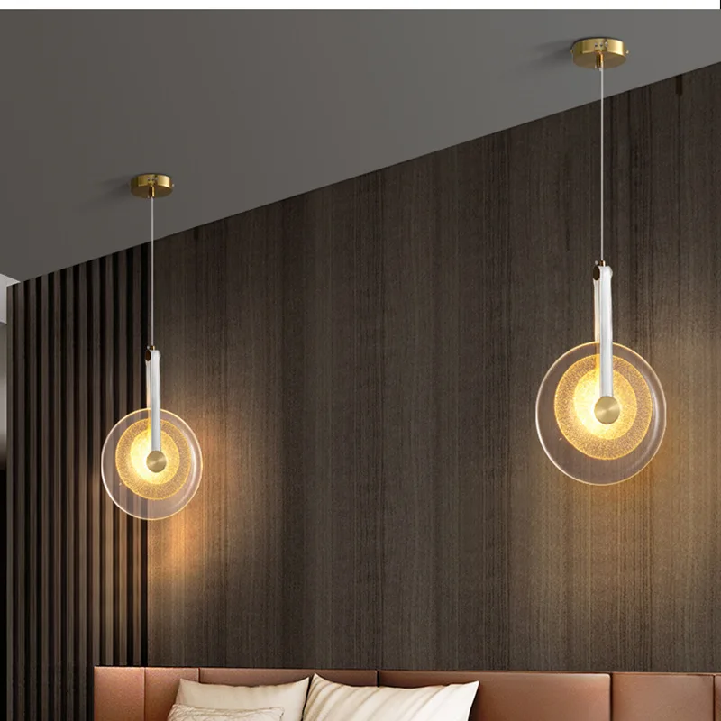 SANDYHA Nordic Glass Pendant Light Modern LED Lamp Living Room Bedroom Study Fixture Minimalist Design Home Decor Accent
SANDYHA Nordic Glass Pendant Light Modern LED Lamp Living Room Bedroom Study Fixture Minimalist Design Home Decor Accent