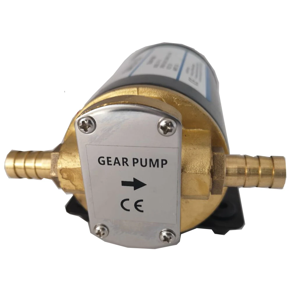Singflo FP-12 12V Gear Pump 12 LPM 3.2 GPM Self-Priming Oil Water Pump