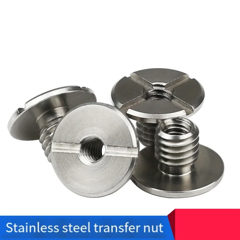 1~20 Stianless Steel 3/8" Male to 1/4" Female Thread Adapter Nut For Camera Stand Tripod , Stainless Steel Transfer Nut Screws
1~20 Stianless Steel 3/8" Male to 1/4" Female Thread Adapter Nut For Camera Stand Tripod , Stainless Steel Transfer Nut Screws