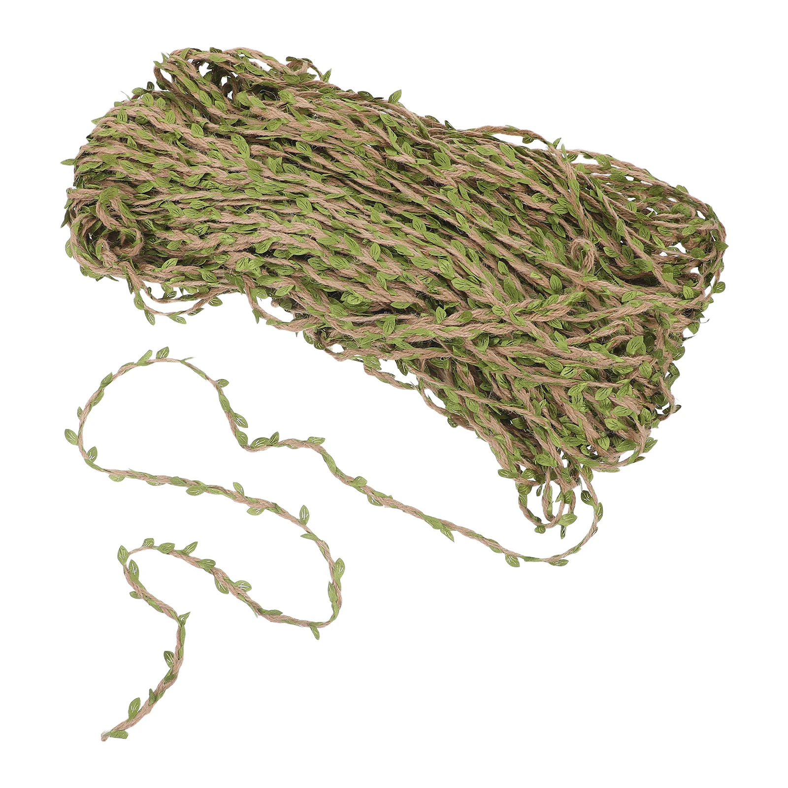 100M Artificial Vine Ribbon Greenery Leaves String Fake Foliage Garland Trim Uv Resistant Outdoor Wedding Home Decor Braided 
100M Artificial Vine Ribbon Greenery Leaves String Fake Foliage Garland Trim Uv Resistant Outdoor Wedding Home Decor Braided