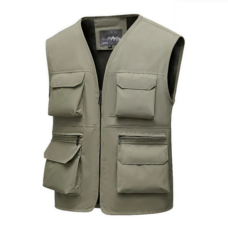 Summer Men's Vest Casual Photography Loose Plus Size Multi-Pocket Breathable Sleeveless Coat Climbing Work Vest Outdoor Camping
Summer Men's Vest Casual Photography Loose Plus Size Multi-Pocket Breathable Sleeveless Coat Climbing Work Vest Outdoor Camping