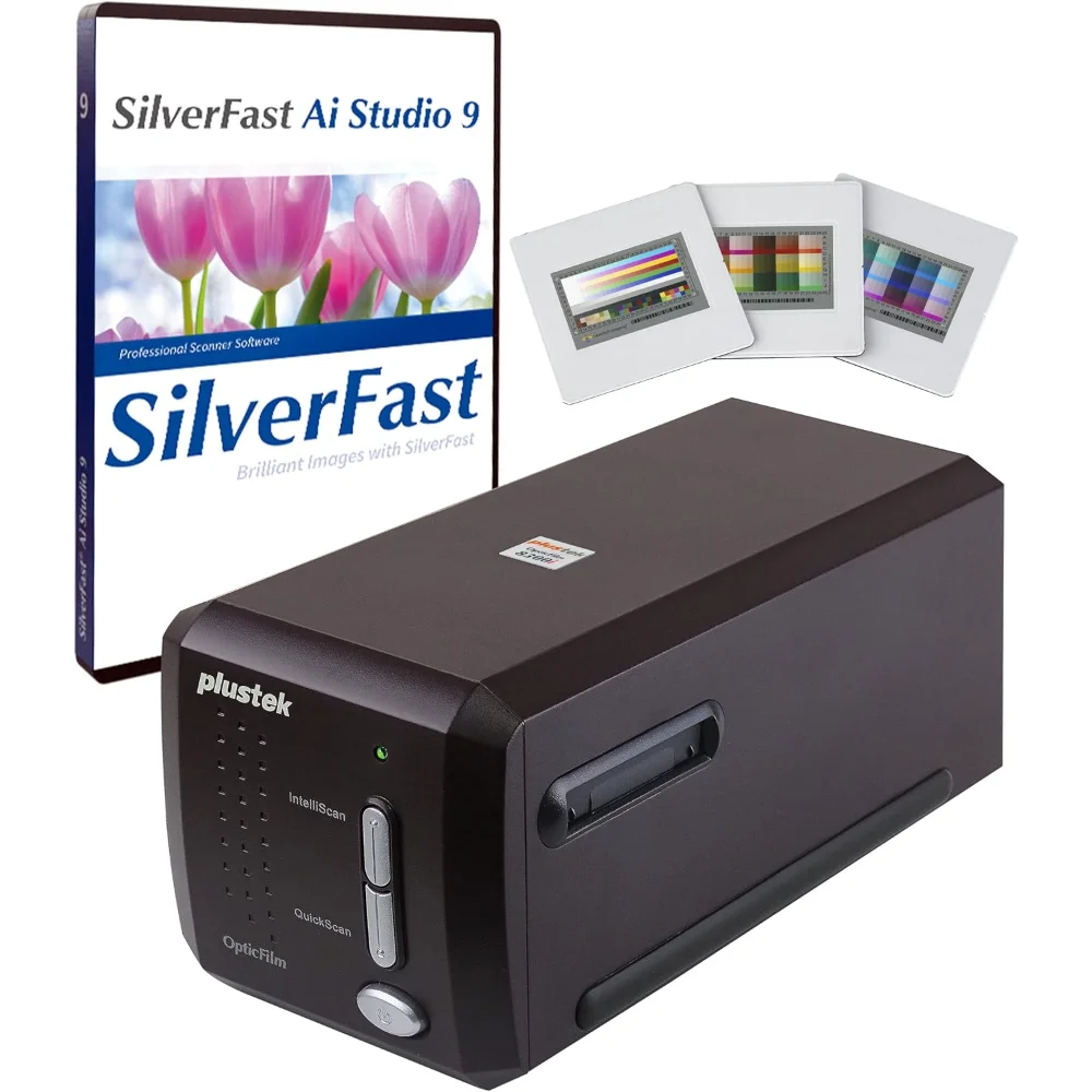 Сканер пленки OpticFilm 8300i Ai — преобразует пленку 35 мм и слайд в цифровой, Bundle SilverFast Ai Studio 9 + QuickScan Plus
Сканер пленки OpticFilm 8300i Ai — преобразует пленку 35 мм и слайд в цифровой, Bundle SilverFast Ai Studio 9 + QuickScan Plus