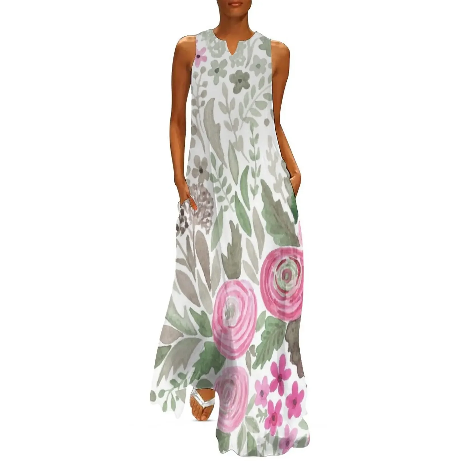 Watercolor .Pink summer . Long Dress fairy dress women's evening dress 2025 dresses women summer 2025
Watercolor .Pink summer . Long Dress fairy dress women's evening dress 2025 dresses women summer 2025
