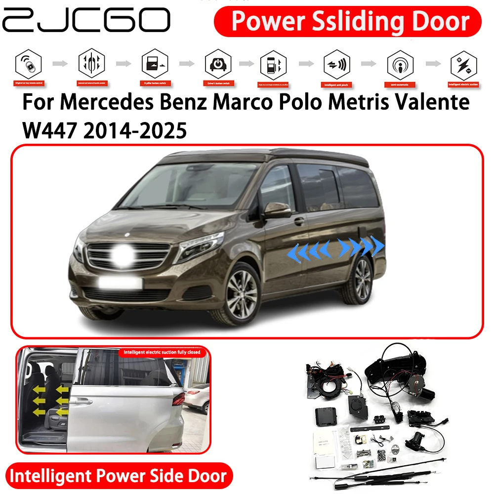 for Mercedes Benz Marco Polo Metris Valente W447 2014-2025 MPV Smart Electric Left Right Sliding Side Door Motor Retrofit Kit
for Mercedes Benz Marco Polo Metris Valente W447 2014-2025 MPV Smart Electric Left Right Sliding Side Door Motor Retrofit Kit