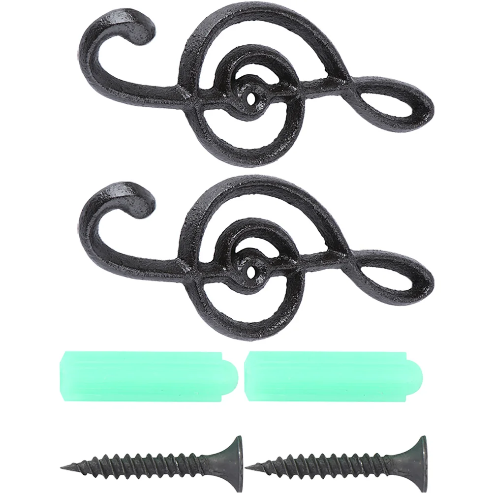 2 Pcs Coat Hook Wall Hooks Hanger Mounted Hangers Music Decor Retro French Outdoor Towel Statue
2 Pcs Coat Hook Wall Hooks Hanger Mounted Hangers Music Decor Retro French Outdoor Towel Statue