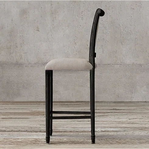 American rural solid wood bar chair custom furniture retro old carved bar oak soft bag
American rural solid wood bar chair custom furniture retro old carved bar oak soft bag