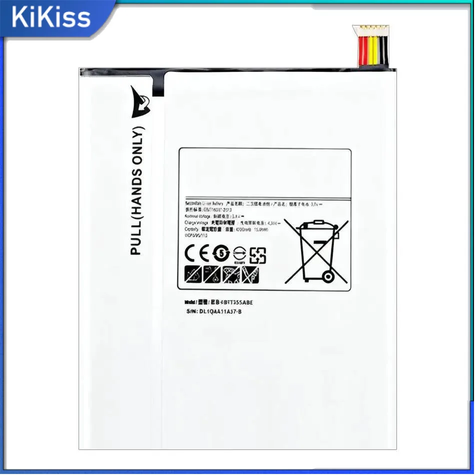 EB-BT550ABE EB-BT355ABE EB-BT515ABU 4000-7800Mah For Samsung Galaxy Tab A T290 T295 7.0 8.0 9.7 10.1 2016 2019 Tablet Battery
EB-BT550ABE EB-BT355ABE EB-BT515ABU 4000-7800Mah For Samsung Galaxy Tab A T290 T295 7.0 8.0 9.7 10.1 2016 2019 Tablet Battery