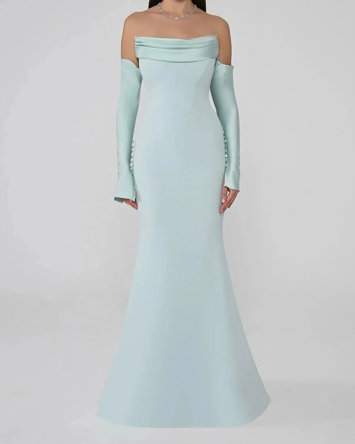 Customized Prom Dress Off Shoulder Simple Party Evening Dresses Floor Length Exquisite High Quality Occasion Gown for Women
Customized Prom Dress Off Shoulder Simple Party Evening Dresses Floor Length Exquisite High Quality Occasion Gown for Women