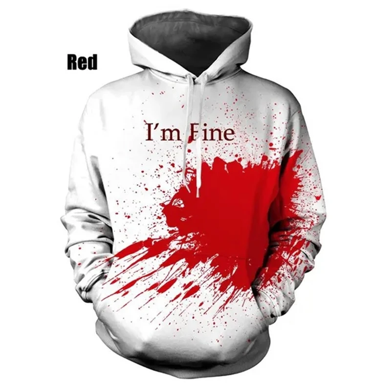 New Fashion Womens Halloween Funny 3D Casual Printed Hoodies Horror Bloody Hoodie Tops Cool High Quality Hooded Sweatshirt
New Fashion Womens Halloween Funny 3D Casual Printed Hoodies Horror Bloody Hoodie Tops Cool High Quality Hooded Sweatshirt