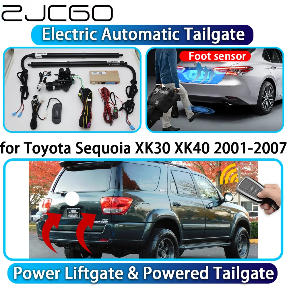 ZJCGO for Toyota Sequoia XK30 XK40 2001-2007 OEM Automatic Power Liftgate Powered Tailgate Intelligent Trunk Lift Control Kit
ZJCGO for Toyota Sequoia XK30 XK40 2001-2007 OEM Automatic Power Liftgate Powered Tailgate Intelligent Trunk Lift Control Kit