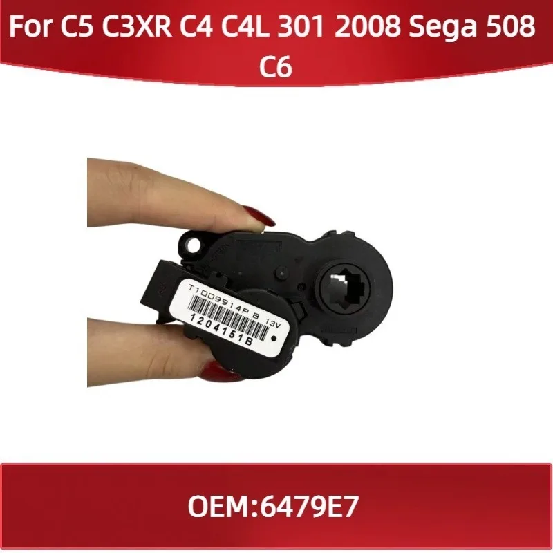 6479E7 For Citroen C5 C3XR C4 C4L for Peugeot 301 2008 Sega 508 C6 Air Conditioning Warm Air Adjustment Motor Stepper Motor
6479E7 For Citroen C5 C3XR C4 C4L for Peugeot 301 2008 Sega 508 C6 Air Conditioning Warm Air Adjustment Motor Stepper Motor