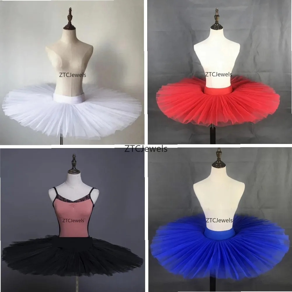 Professional Pancake Ballet Tutu for Adults and Kids 6 Layer Stiff Platter Tutu Skirt for Practice Performance Cosplay
Professional Pancake Ballet Tutu for Adults and Kids 6 Layer Stiff Platter Tutu Skirt for Practice Performance Cosplay