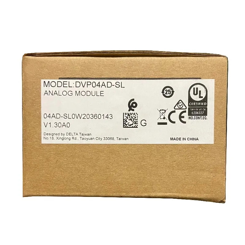 DVP04AD-SL Analog Module New Original PLC Module Stock in Warehouse
DVP04AD-SL Analog Module New Original PLC Module Stock in Warehouse