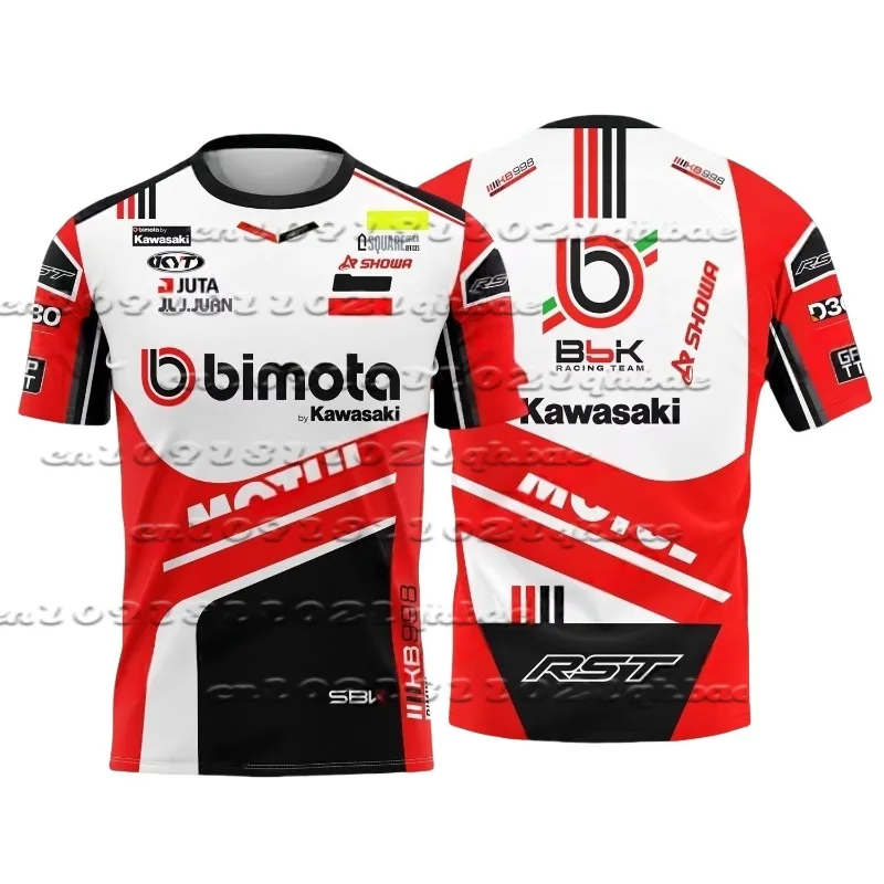 Bimota Team 2025 New K- Ka Wa SaKi Men Women Summer Racing Competition T-shirt Fashion Sports Fast Drying Breathable T-shirt
Bimota Team 2025 New K- Ka Wa SaKi Men Women Summer Racing Competition T-shirt Fashion Sports Fast Drying Breathable T-shirt