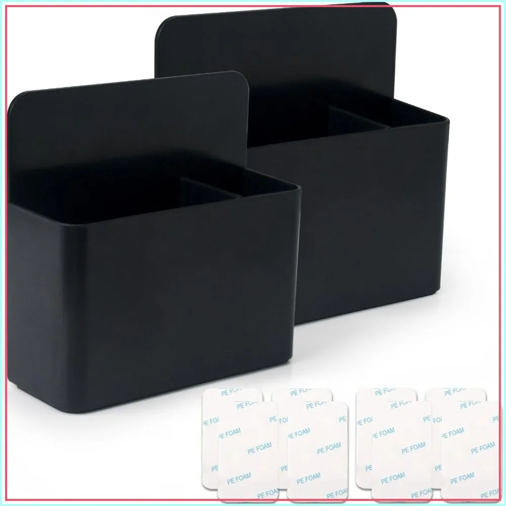 2 Pack Magnetic Marker Holder for Whiteboard Fridge Wall Mount Self Adhesive Pen Cup Organizer Black
2 Pack Magnetic Marker Holder for Whiteboard Fridge Wall Mount Self Adhesive Pen Cup Organizer Black