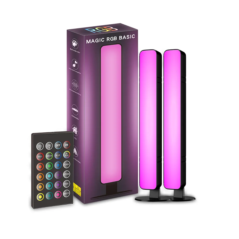 RGB LED Pickup Rhythm Night Lights 16 Colors Music Backlight Atmosphere Lamp for Bedroom Gaming Computer TV Desktop Decoration
RGB LED Pickup Rhythm Night Lights 16 Colors Music Backlight Atmosphere Lamp for Bedroom Gaming Computer TV Desktop Decoration