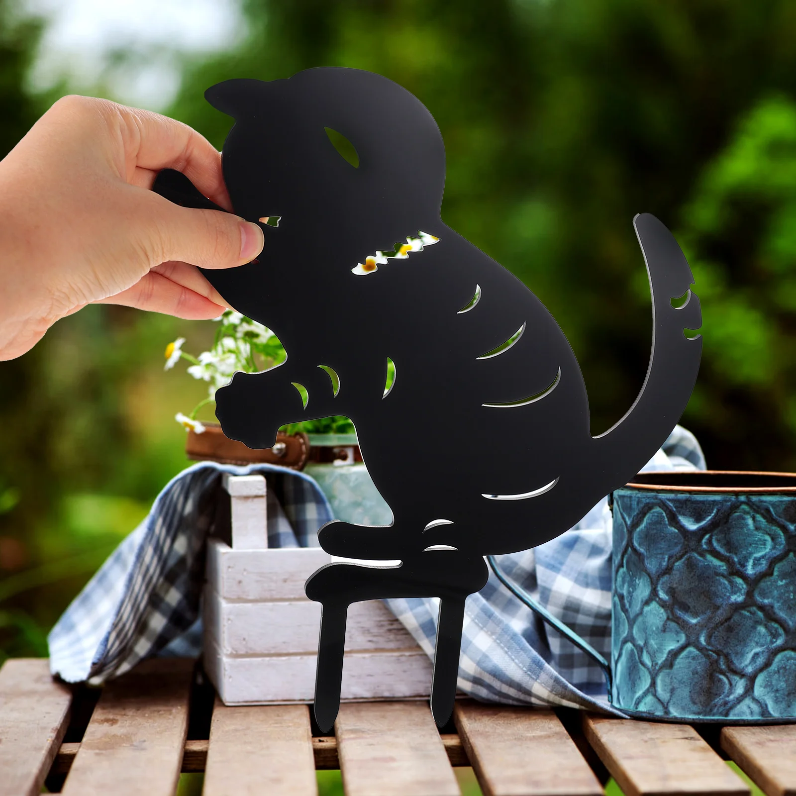 Acrylic Cat Decor Garden Lawn Decor nament Yard Art Lawn Decoration Ground Inserted Garden nament Cartoon Shape
Acrylic Cat Decor Garden Lawn Decor nament Yard Art Lawn Decoration Ground Inserted Garden nament Cartoon Shape