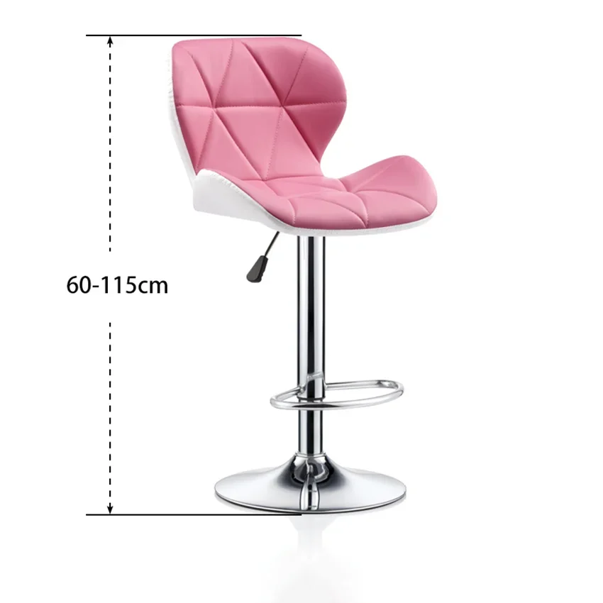 Modern Nordic Bar Chair Postmodern Comfort Beauty Stool Backrest Kitchen High Stools Rotating Tabourets De Bar Household Items
Modern Nordic Bar Chair Postmodern Comfort Beauty Stool Backrest Kitchen High Stools Rotating Tabourets De Bar Household Items